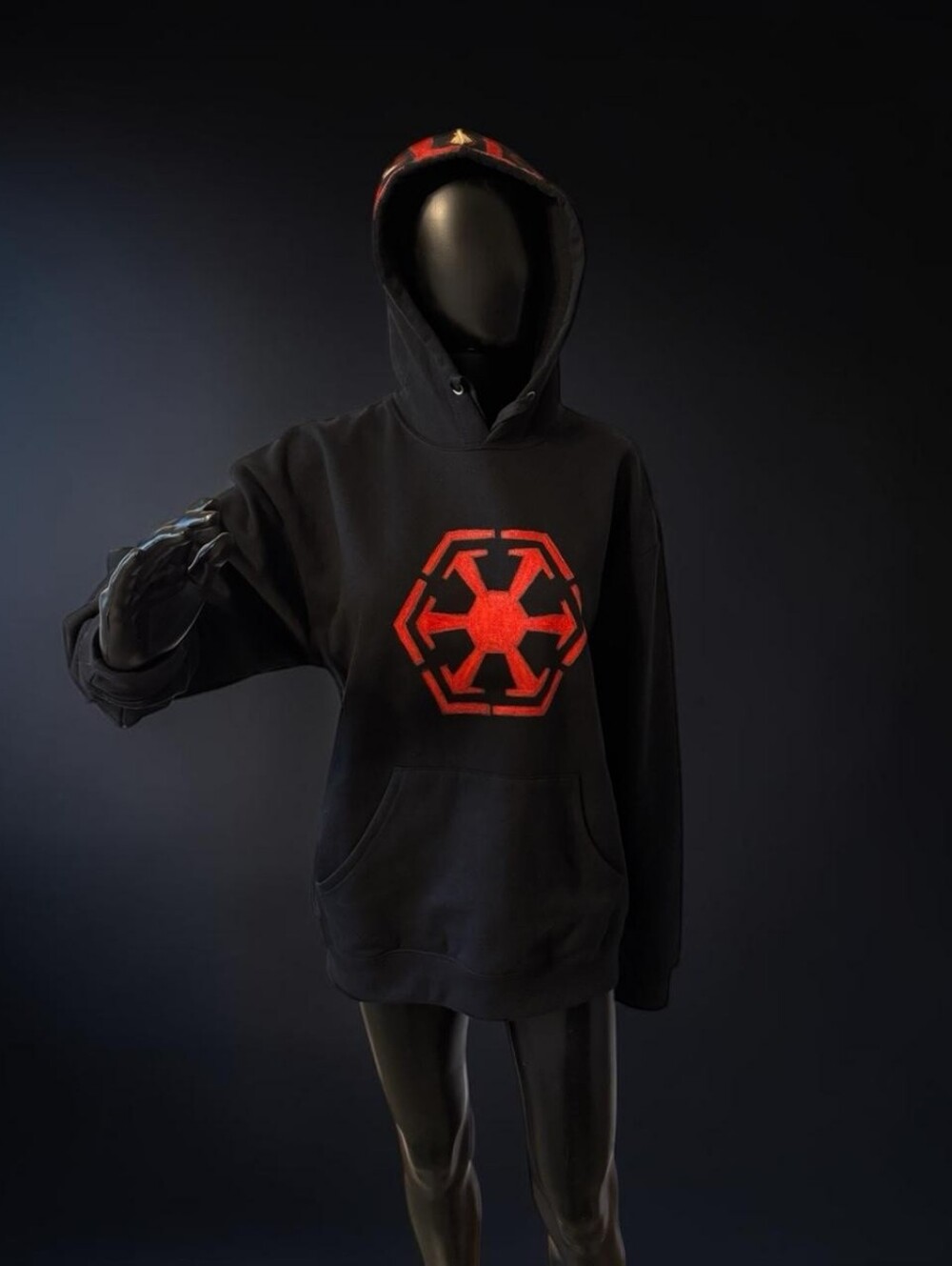 Custom Hand Painted Darth Maul Hoodie